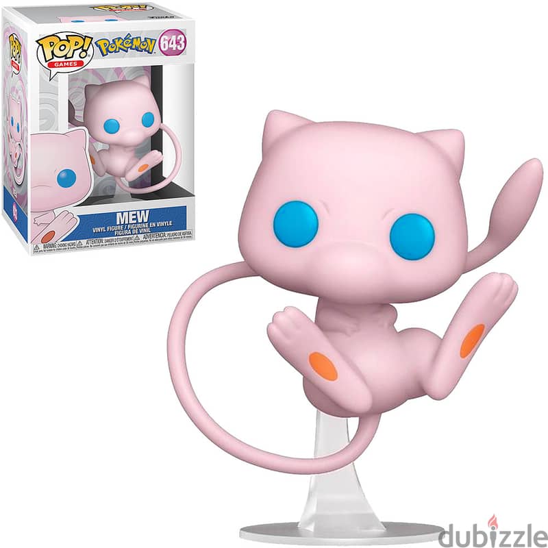 Funko POP Games Pokemon - Mew (pink)