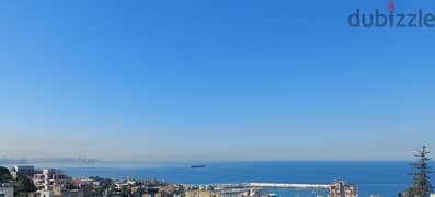 92 SQM Prime Location Apartment in Dbayeh, Metn with Sea View