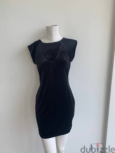 AX Paris black velvet classy dress