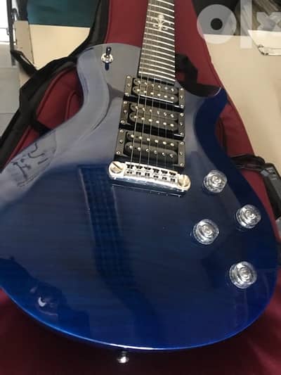 PRS SE ZACH MYERS Royal Blue Special w case