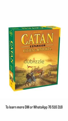 Catan Cities & Knights expansion
