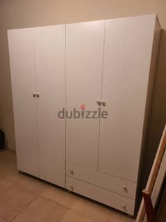closet , cabinet , wardrobe 4 doors 160cm
