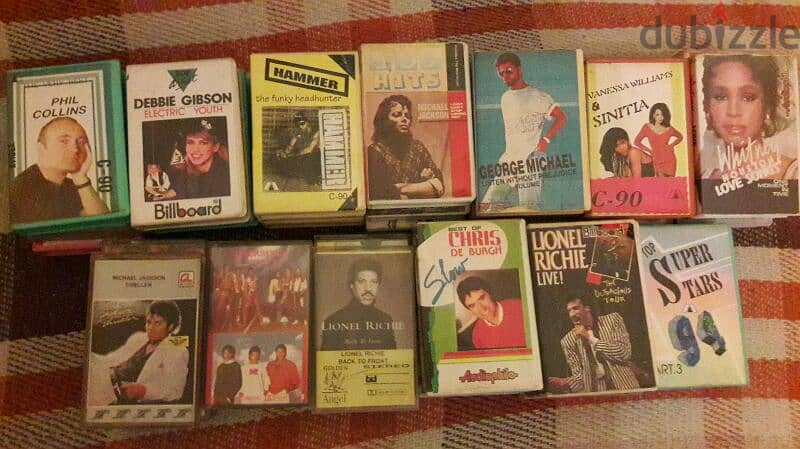 39 music cassettes from 80's and 90's 3