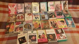 39 music cassettes from 80's and 90's