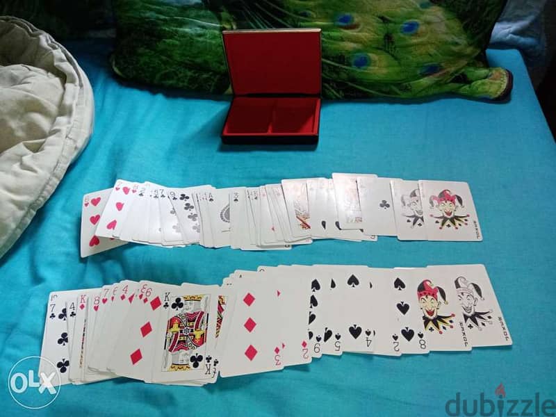 Vintage rare 2 playing card sets 6