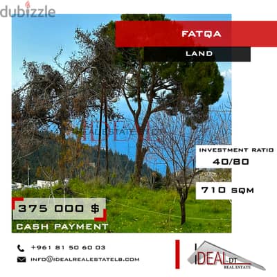 land for sale in fatqa 710 SQM REF#FD38071