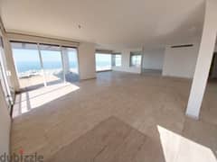 520 Sqm + Terrace | Apartment For Rent In Rabieh | Sea View