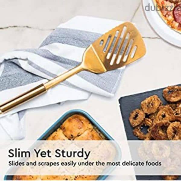 gold excellent stainless steel cooking spoons 5