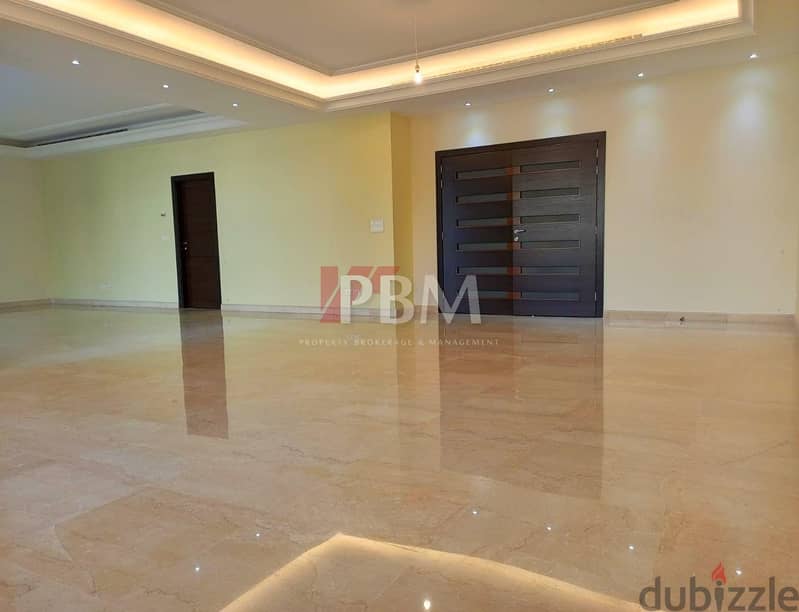 Wide Apartment For Rent In Baabda | Generator | 300 SQM | 2