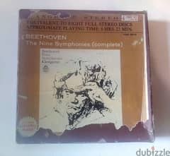 beethoven complete nine simphonies vintage  reel tape