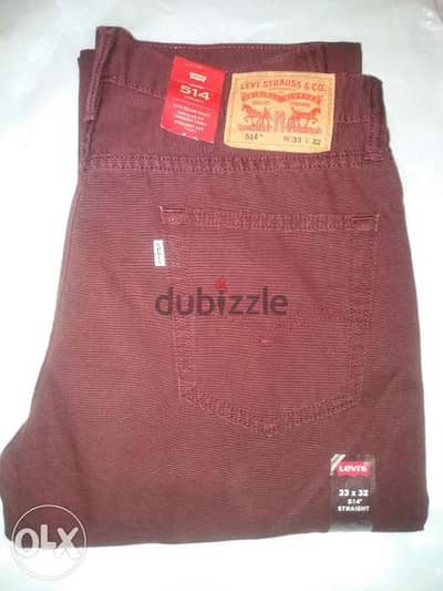 Levi's jeans 514 original size W33. L32