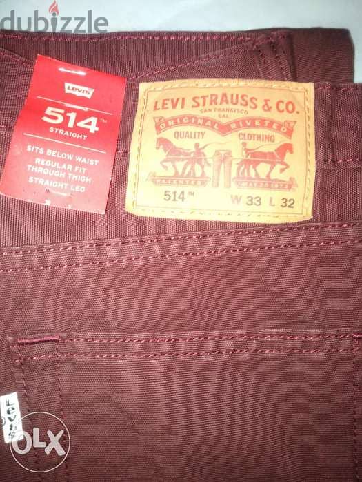 Levi's jeans 514 original size W33. L32 3