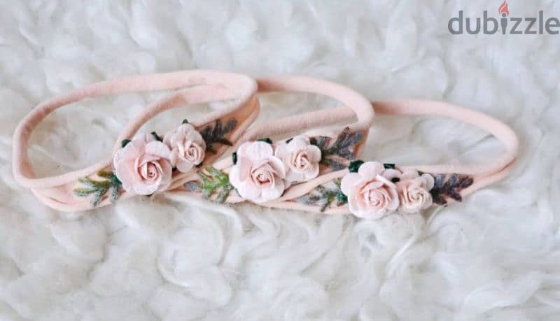 floral baby girl head bands 2