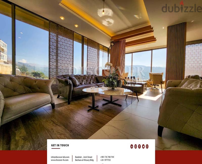 STUNNING PURE LUXURY Above All Else |  Duplex for sale in Baabdat! 15