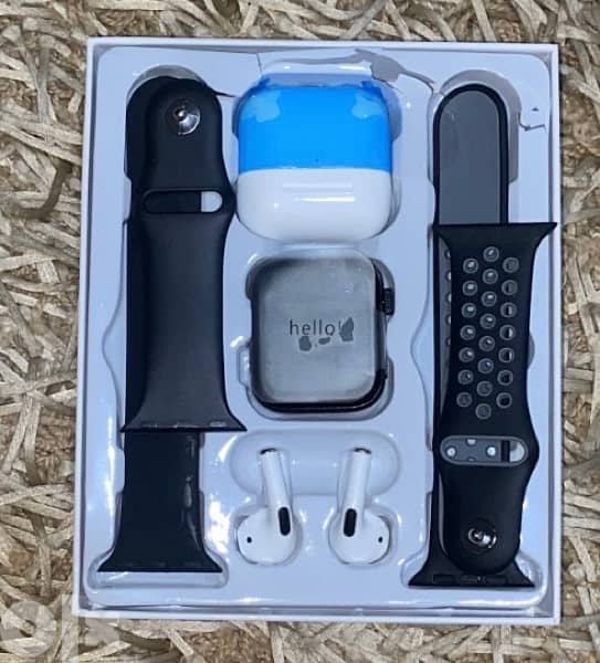 Watch+ and earbuds 2