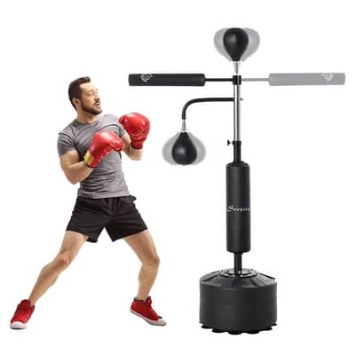 3-in-1 Boxing Punching Bag Stand