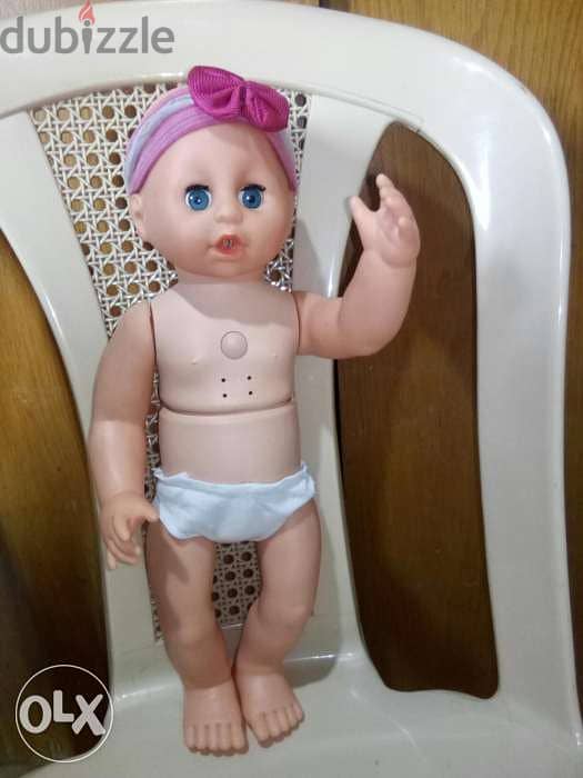 BABY GROWWING UP machine Big doll Cry, Nurse press become long=17$ 1