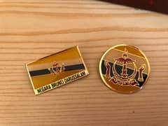 Vtg. Rare Royal Sultanate official Pins 0