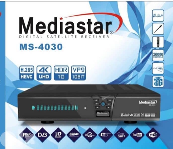 Mediastar 4k receiver 0