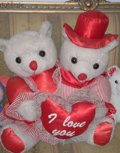 Mr & Mrs bear 2 in 1