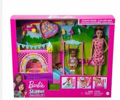 Barbie Skipper Babysitters Inc. Bounce House Playset with Skipper 0