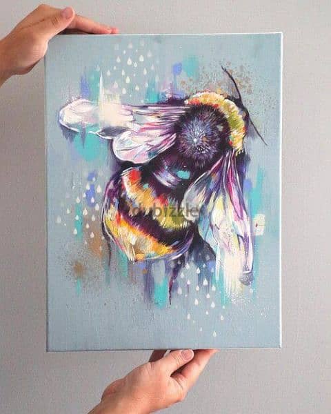 bee painting 0