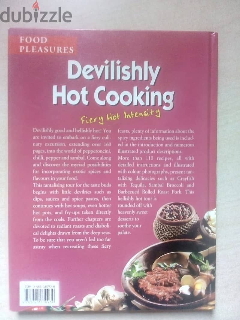 Devilishly Hot Cooking : Fiery Hot Intensity : Food Pleasures as new 5