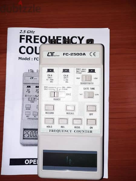 Frequency counter meter 2.5 GHz electronics radio tv 0