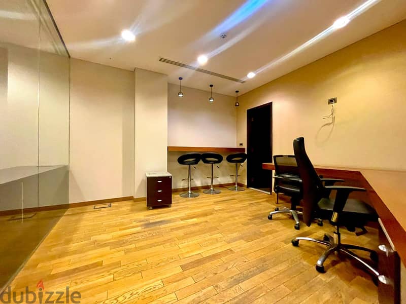 JH23-1491Fully furnished 300m office suite for rent in Downtown Beirut 1