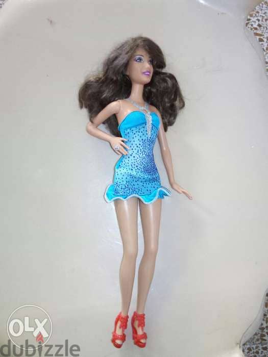 Barbie LOVE NAILS used good doll Mattel 2003 bending knees=14$ 0