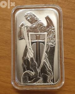 St Micheal silver ounce 999