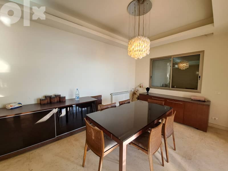 L11001-Furnished Apartment with Terrace & Sea-View for Rent in Dbayeh 4