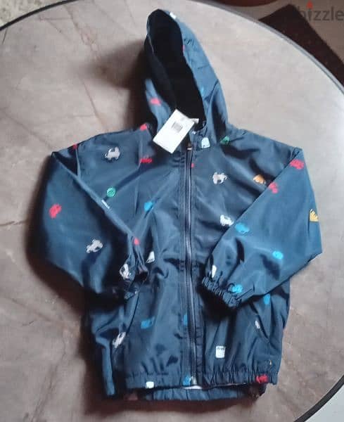 NEW impermeable anorak size 130 3