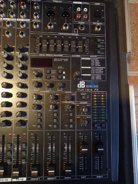 dB Technologies PLM 16-6 FX Mixing Consol 5