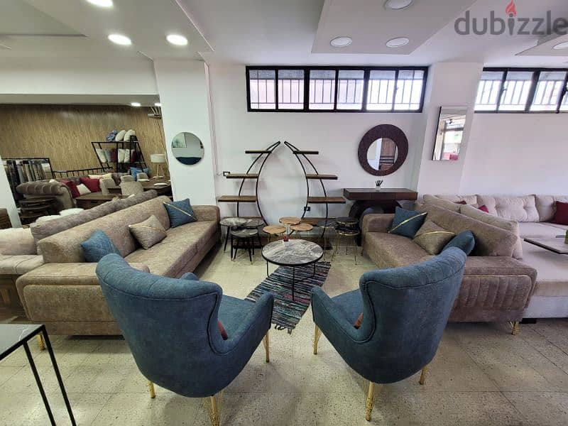 Living Room or Salon صالون سفنج اكسترا 6