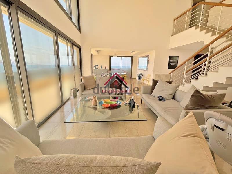 Sea View Marvelous Penthouse Duplex For Sale in WaterfronCity Dbayeh 0
