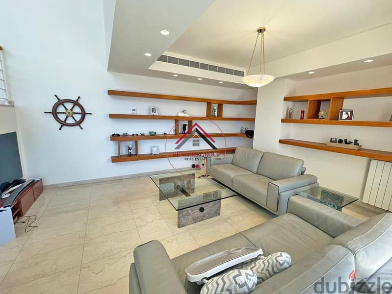 Sea View Marvelous Penthouse Duplex For Sale in WaterfronCity Dbayeh 7