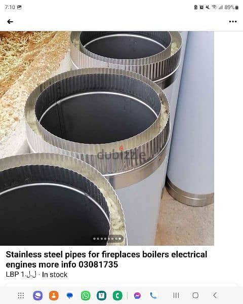 stainless steel pipes for fireplaces boilers and engines 03081735 6