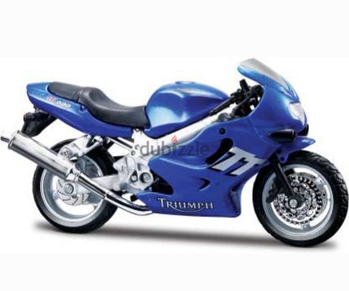 Triumph TT600 diecast motorcycle model 1;18. 1