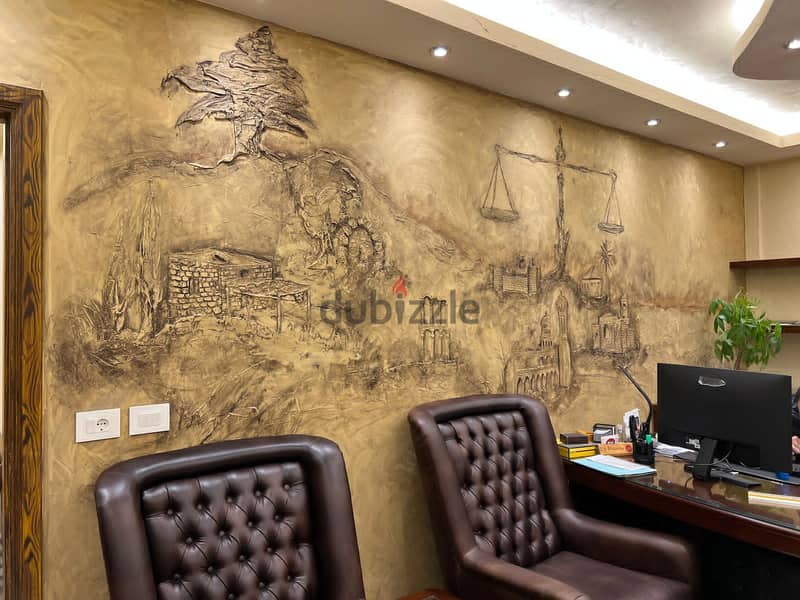 Decorated furnished 72 m2 office for sale in Jbeil (Prime Location) 6