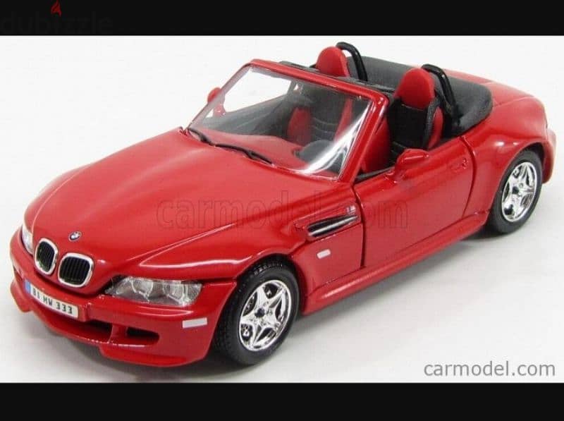 BMW M Roadster diecast car model 1:24. 0