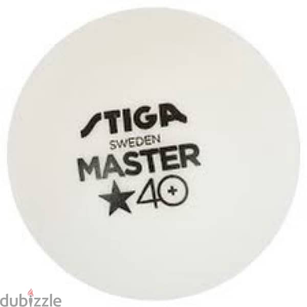 Stiga Master pack of 6 table tennis ping pong balls pingpong 2
