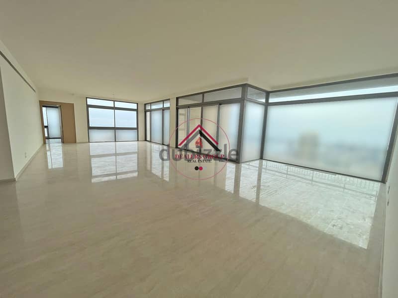 Full Sea View Super Deluxe Apartment for Sale in Achrafieh -Carré D'or 1