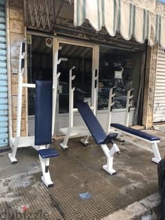 gym bench like new heavy duty we have also all sports equipment