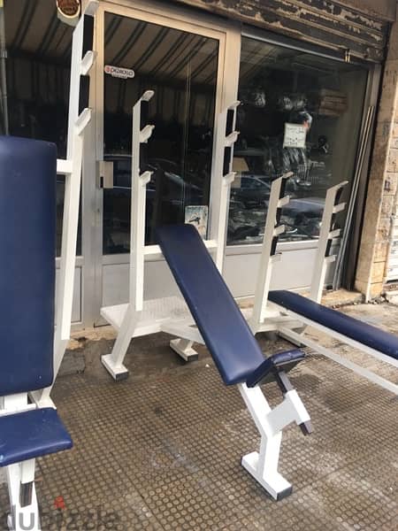 gym bench like new heavy duty we have also all sports equipment 2