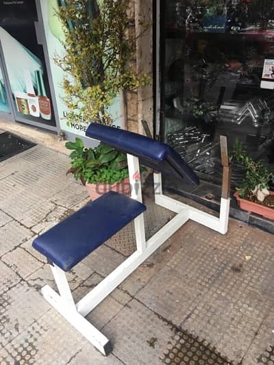 biceps bench like new heavy duty we have also all sports equipment