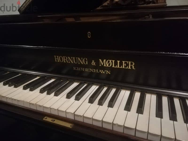 piano hornung moller germany baby grand very good condition 3