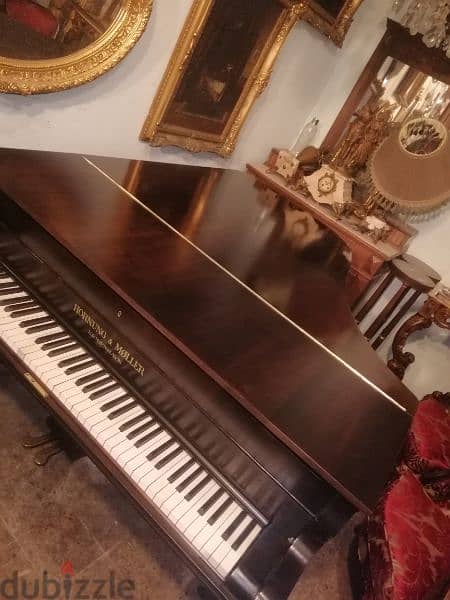 piano hornung moller germany baby grand very good condition 6