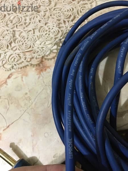 proel cable for guitar and keyboard 2