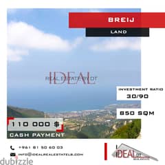 Land for sale in jbeil breij 850 SQM REF#CD1056 0